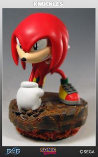 First 4 Figures Sonic the Hedgehog Knuckles Statue Figure NEW SEALED