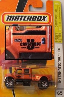 MATCHBOX #65 International CXT, 2009 (CARD HAS MINOR CREASE)