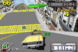 Crazy Taxi Catch a Ride Nintendo Game Boy Advance, 2003