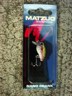 Matzuo Nano Crank Trout 5/32 OZ 0 3 Diving
