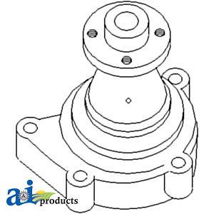 leyland tractor water pump 154 4 25 a 12h3203 time