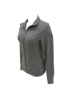Bally Total Fitness Womens Jacket Size Small Gray New without Tags