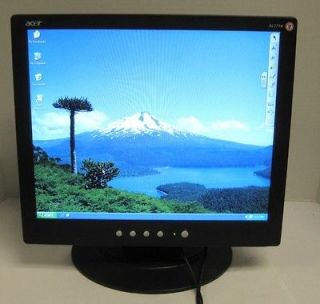acer al1714b 17 inch flat panel lcd monitor display vga