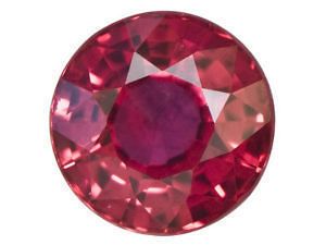LOOSE ROUND BRILLIANT CUT NATURAL RUBY STONES HERE RARE RUBIES AT THE 