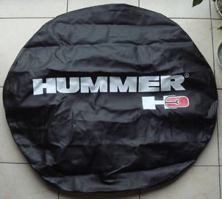   H3 Leather Spare Wheel Tire Cover 265/75R16, P285/70 R16 Good Fit