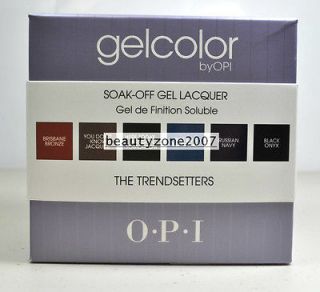 The Trendsetters Kit OPI Gelcolor Gel Color Soak off gel Lacquer