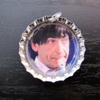 Doctor Who 2nd doctor Patrick Troughton charm necklace recorder