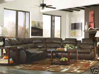   CAFE BONDED LEATHER RECLINER SOFA COUCH SECTIONAL SET LIVING ROOM