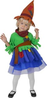 toddler scarecrow cute girls halloween costume 2 4t one day shipping 