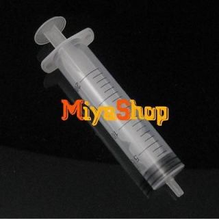   Disposable Plastic Syringe Sampler Lab Accurate Nutrient Measuring20ml