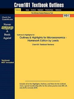 Outlines and Highlights for Microeconomics   Homework Edition by Leeds 