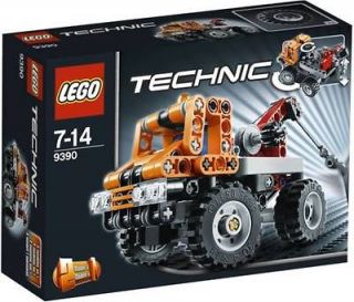 Lego TECHNIC 9390 Mini Tow Truck and Mini Race Car NEW IN BOX Free 