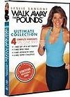 LESLIE SANSONE WALK AWAY THE POUNDS ULTIMATE COLLECTION DVD W/ BAND 4 