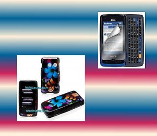 Screen Protector+Y.BlueFlr LG Rumor Touch VM510 LW510 Phone Cover Hard 