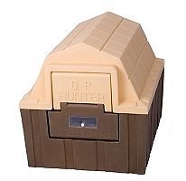   TO SMALL 23 x 23 x 29 INSULATED DOG PET HOUSE WITH DOOR DOGHOUSE