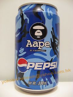 hong kong aape by a bathing ape pepsi limited can