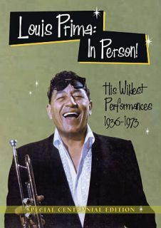 Louis Prima In Person   His Wildest Performances 1936 1973 DVD, 2011 