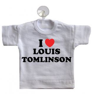 love louis tomlinson mini t shirt for car window