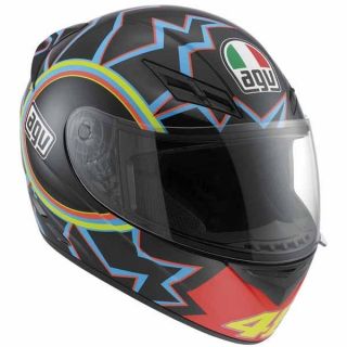 AGV K3 VALENTINO ROSSI 46 LIMITED MOTORCYCLE HELMET XL X LARGE