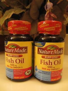 nature made fish oil 1200mg in Vitamins & Minerals