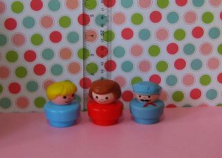 Fisher Price Chunky Little People Toy Lot Dollhouse 3sf Cake Topper