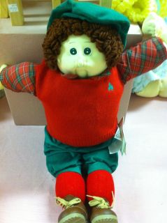 Vintage Cabbage Patch Kids Doll Little People 1985 Irish Edition Lewis 