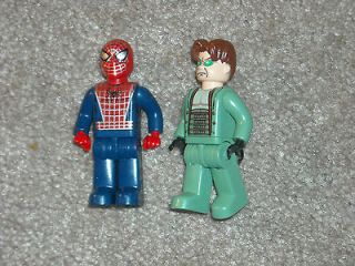 LEGO Jack Stone Minifigs Spiderman & Doc Ock 2  Lot 