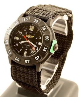 uzi 001 n protector military tritium nylon strap watch time