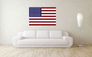 US Flag   Stars and Stripes Canvas Living Room Wall Art  Various Sizes