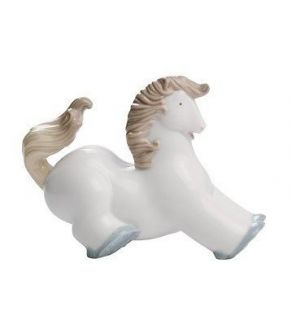 AUTHORIZED DEALER   Nao Lladro Porcelain HALTING PONY Collectible 