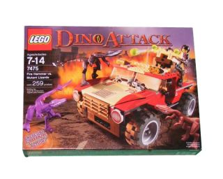 Lego Dino Attack Fire Hammer vs. Mutant Lizards 7475