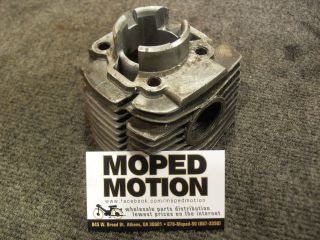 Vintage 70s Motobecane 50cc Engine Cylinder @ Moped Motion