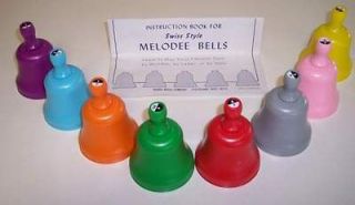 childrens learning melodee swiss handbells set 3392 