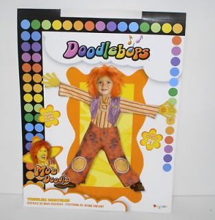 moe doodle doodlebops costume deluxe toddler 2t 6418 time left