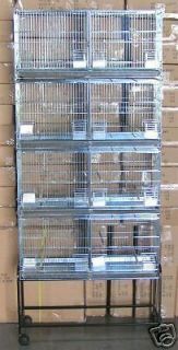 tier bird cage Parakeet Canary Finch small bird #2421 w/stand 4107 