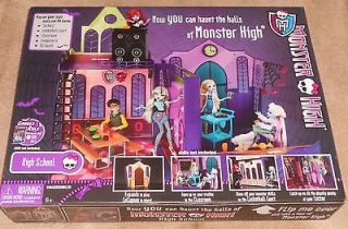 Monster High School Playset Doll House Ghouls Rule Hot Toy Gift NEW in 