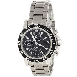 Montblanc 7034 PL 461709 Stainless Steel Chronograph Automatic Mens 