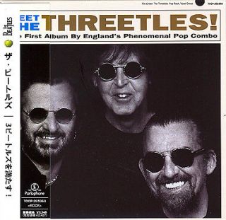 THE BEATLES   MEET THE THREETLES   NEW SEALED MINI LP CD   SHIPS FROM 