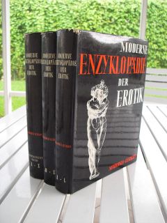MODERNE ENZYKLOPADIE DER EROTIK 3 VOLUME SET 1963