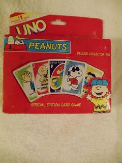   PEANUTS GANG UNO CARD GAME CHARLIE BROWN SNOOPY LINUS LUCY ( FREE SHIP