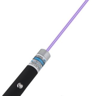 HOT 5mW 405nm Violet Purple Blue Ray Laser Pointer Pen Beam Light Lamp 