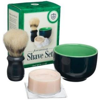 Shave Set With Soap Bowl And Brush Hypo Allergenic Bathing Accessories 
