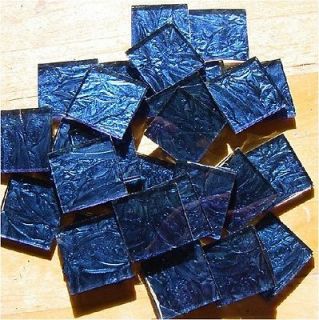 Blue Van Gogh Mosaic Glass Tiles   Squares, Diamonds, Borders or 