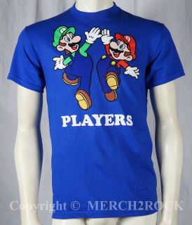 Authentic NINTENDO Super Mario Brothers Mario & Luigi T Shirt S M L XL 