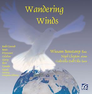 Wandering Winds   Works for Flute, Piano & Harp by Boustany, Wissam