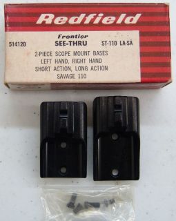 redfield savage 110 2 piece scope mount base 514120 time
