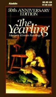 The Yearling by Marjorie Kinnan Rawlings 1988, Paperback, Annotated 