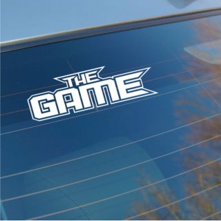 the game car window sticker rap rapper from united kingdom