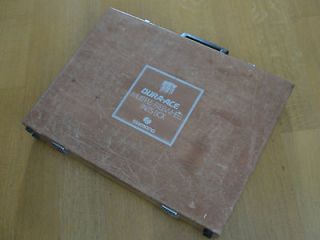 Vintage Retro Rare Shimano Dura Ace Freewheel Wooden parts box