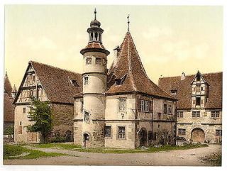 Hegereiterhaus​,Rothenburg ob der Tauber,Bavaria​,Germany